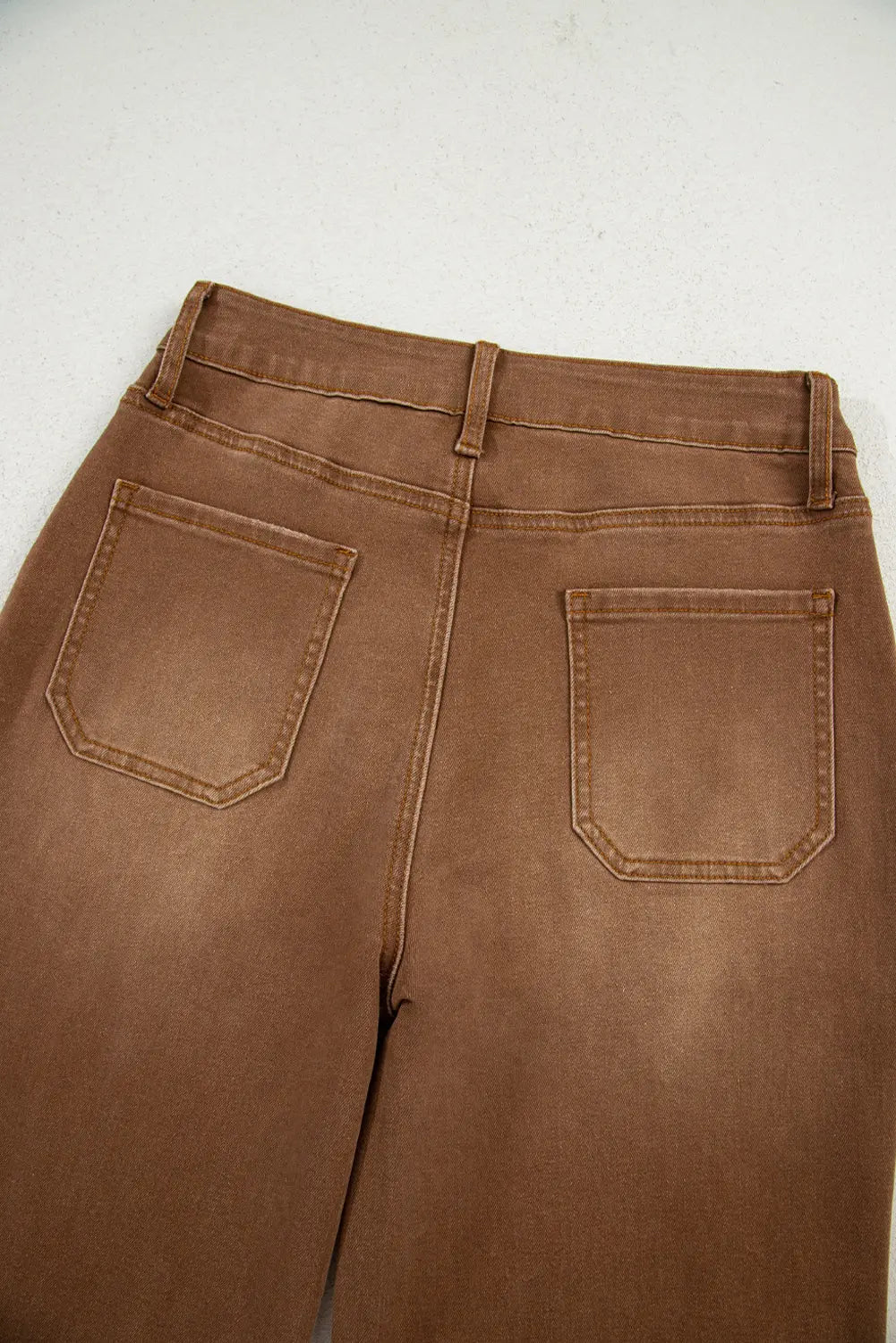 Breen Cropped High Rise Wide Leg Jeans Shewin