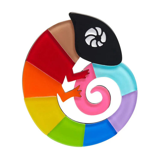 Carmel's Chameleon Brooch by Erstwilder Quirks!