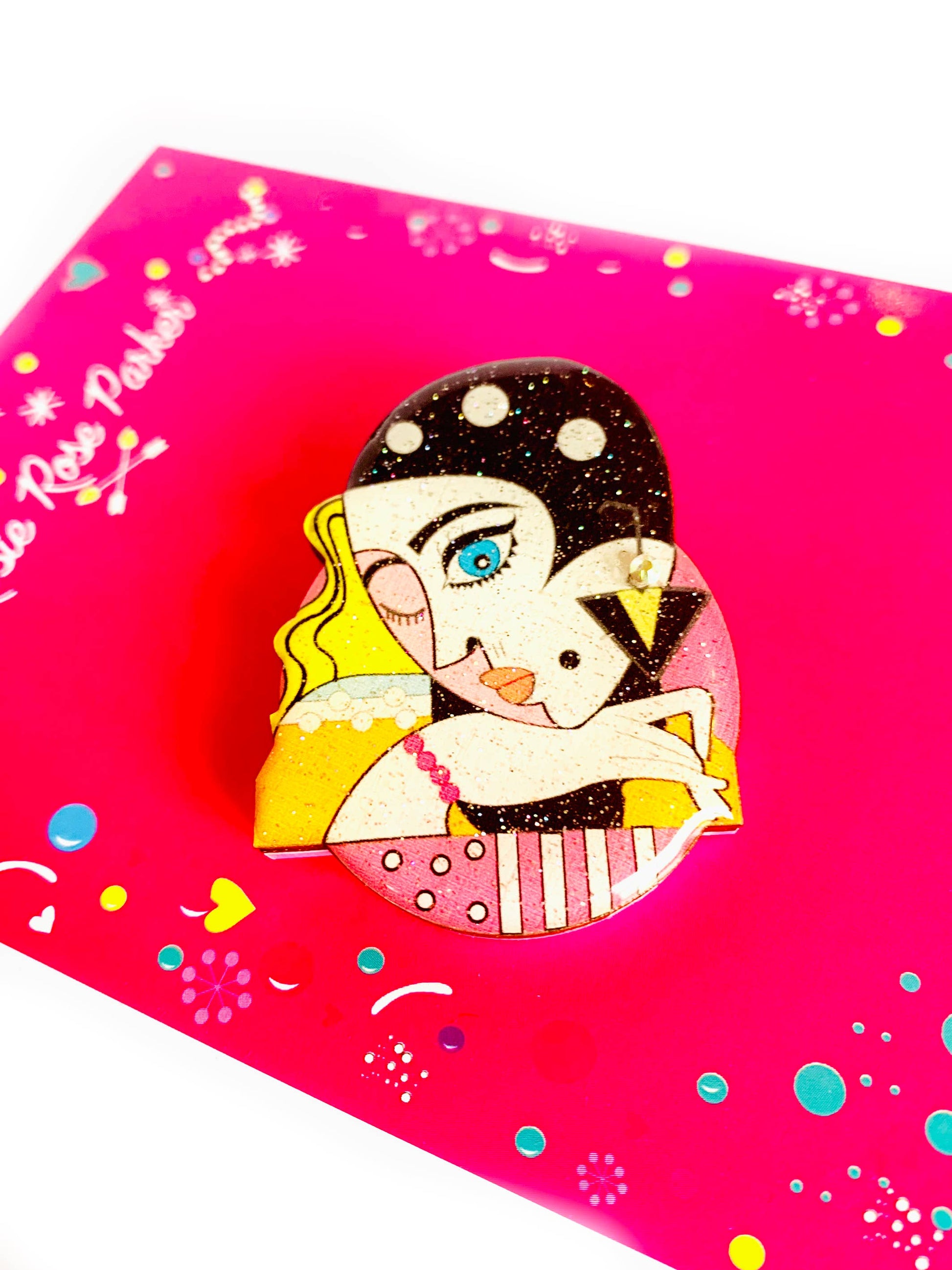 The Glamour Girl Brooch by Rosie Rose Parker Quirks!