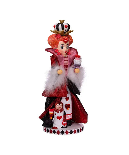 17.5"HOLLYWOOD QUEEN OF HEART NUTCRACKER