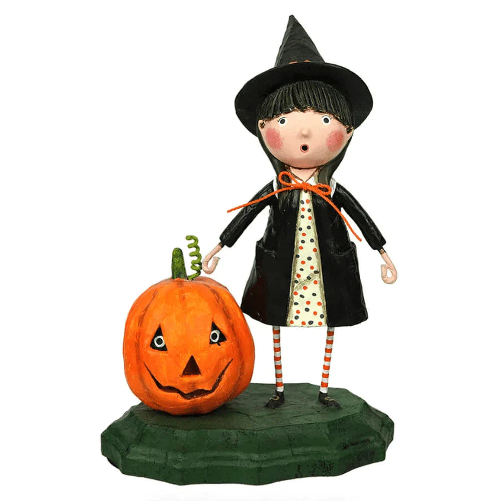 Agatha and Jack Halloween Figurine by Lori Mitchell