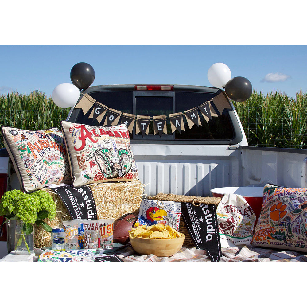 Alabama, University of Collegiate Hand-Embroidered Pillow Quirks!