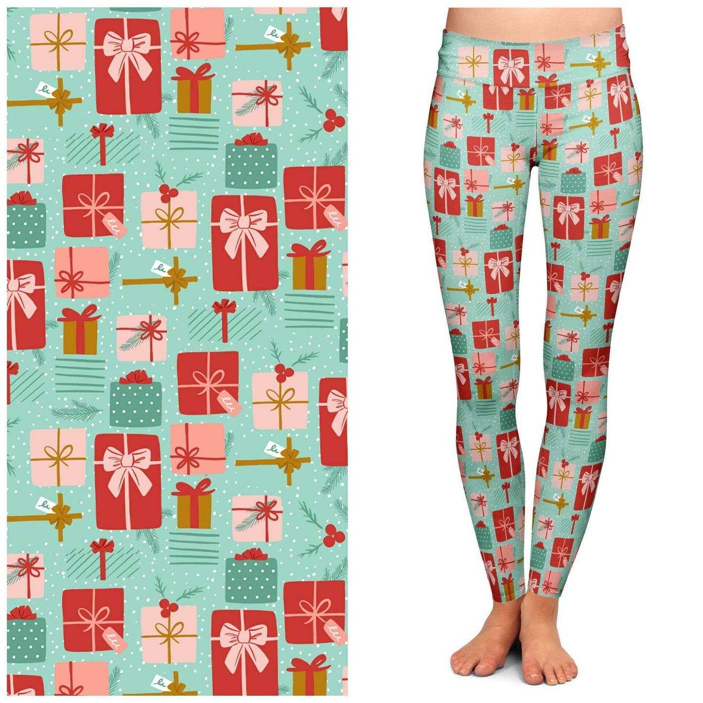 All Wrapped Up Buttery Soft Leggings by Lipstick & Chrome TC2