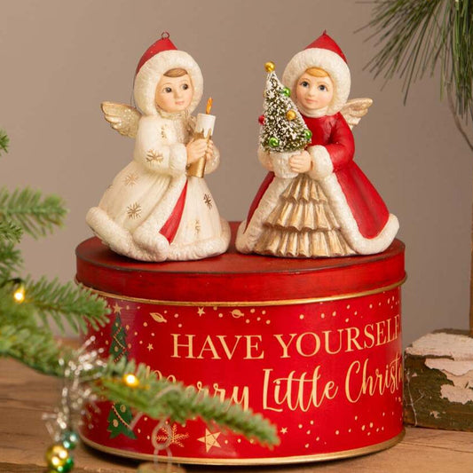 Angel Holding Tree Ornament by Bethany Lowe Designs Quirks!