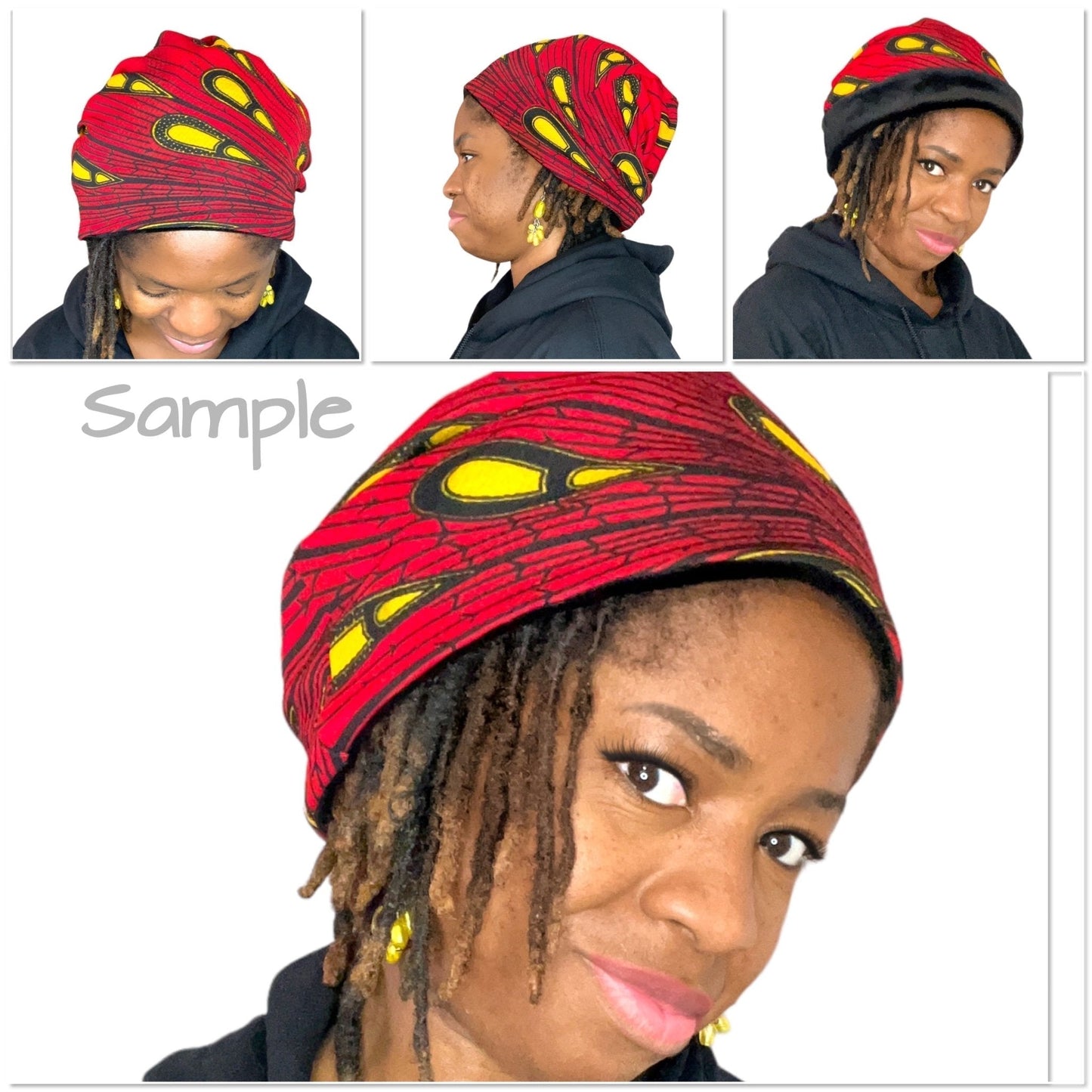 Ankara Beanie Hat - Creative Freedom Collective