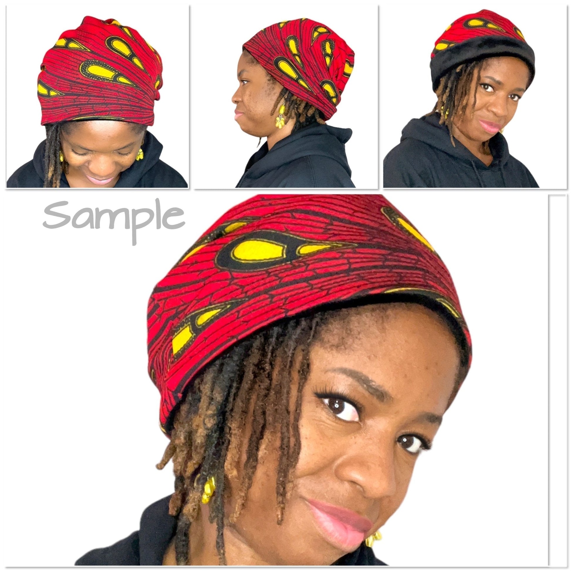 Ankara Beanie Hat - Creative Freedom Collective