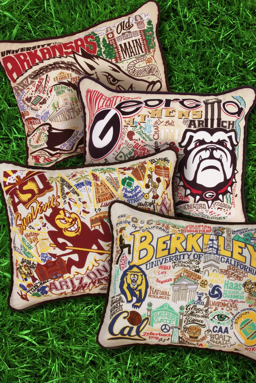 Arkansas, University of Collegiate Hand-Embroidered Pillow Quirks!