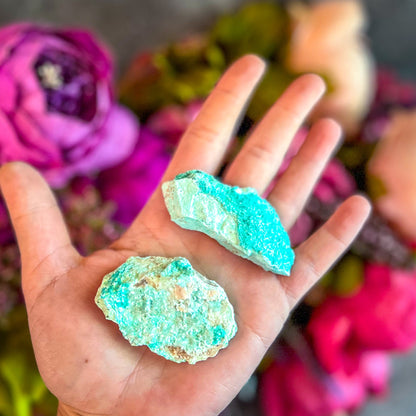 Raw Aurichalcite with Hemimorphite Specimens, USA Minerals