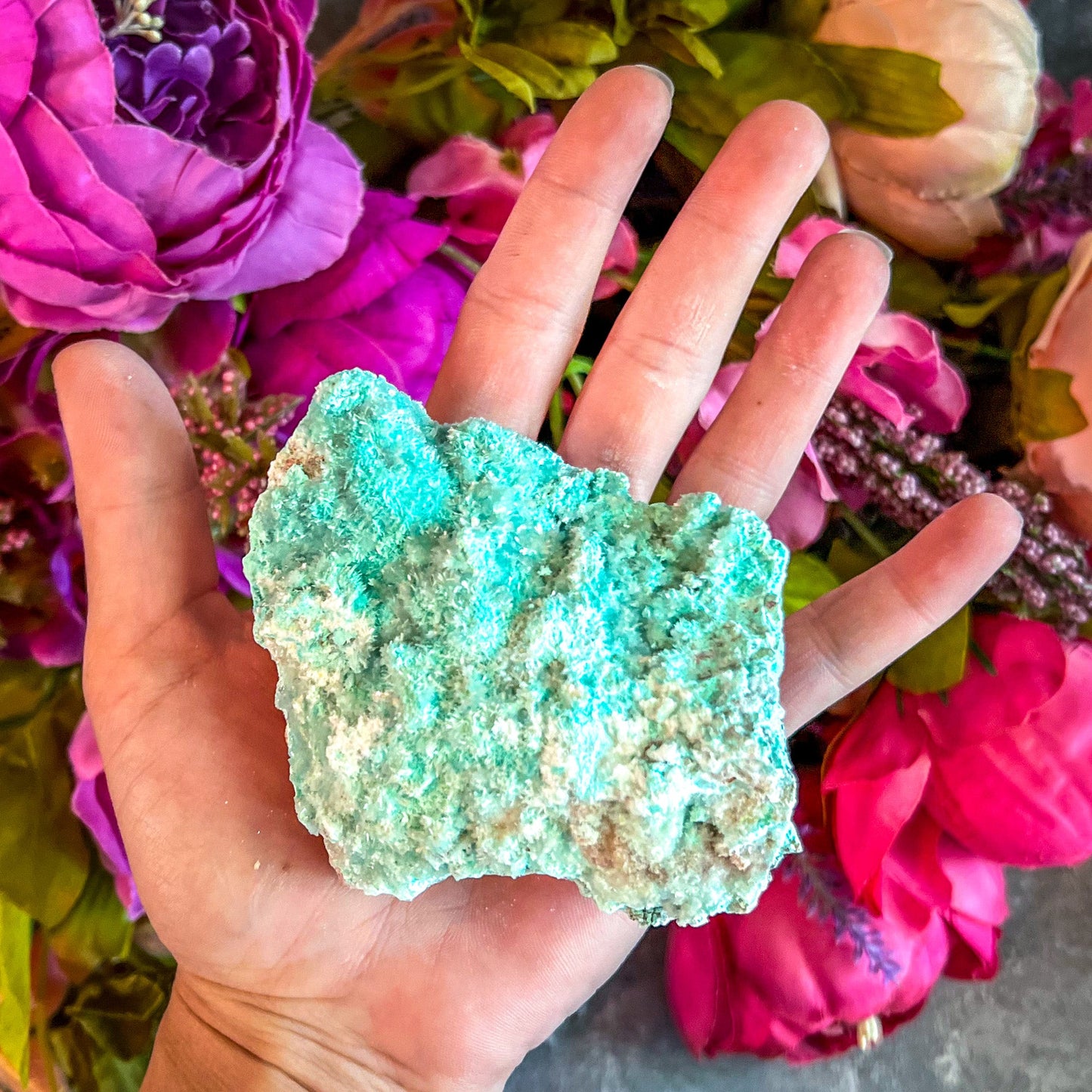Raw Aurichalcite with Hemimorphite Specimens, USA Minerals
