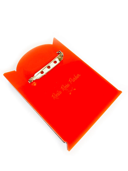 Oh la la Paris Scene Brooch by Rosie Rose Parker Quirks!