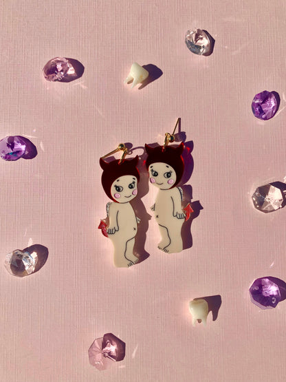 Not So Sonny Angel Acrylic Earrings Quirks!