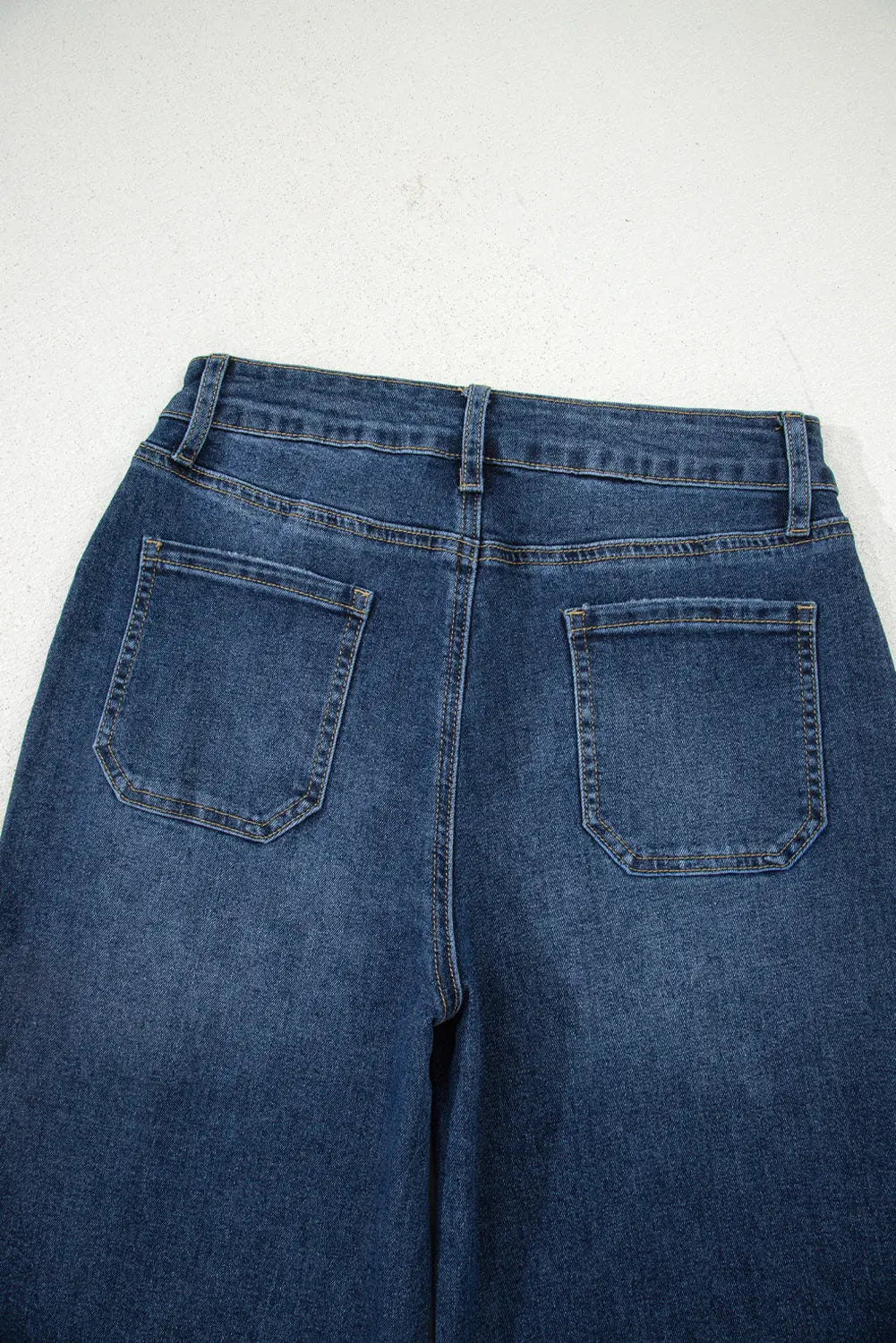 Breen Cropped High Rise Wide Leg Jeans Shewin
