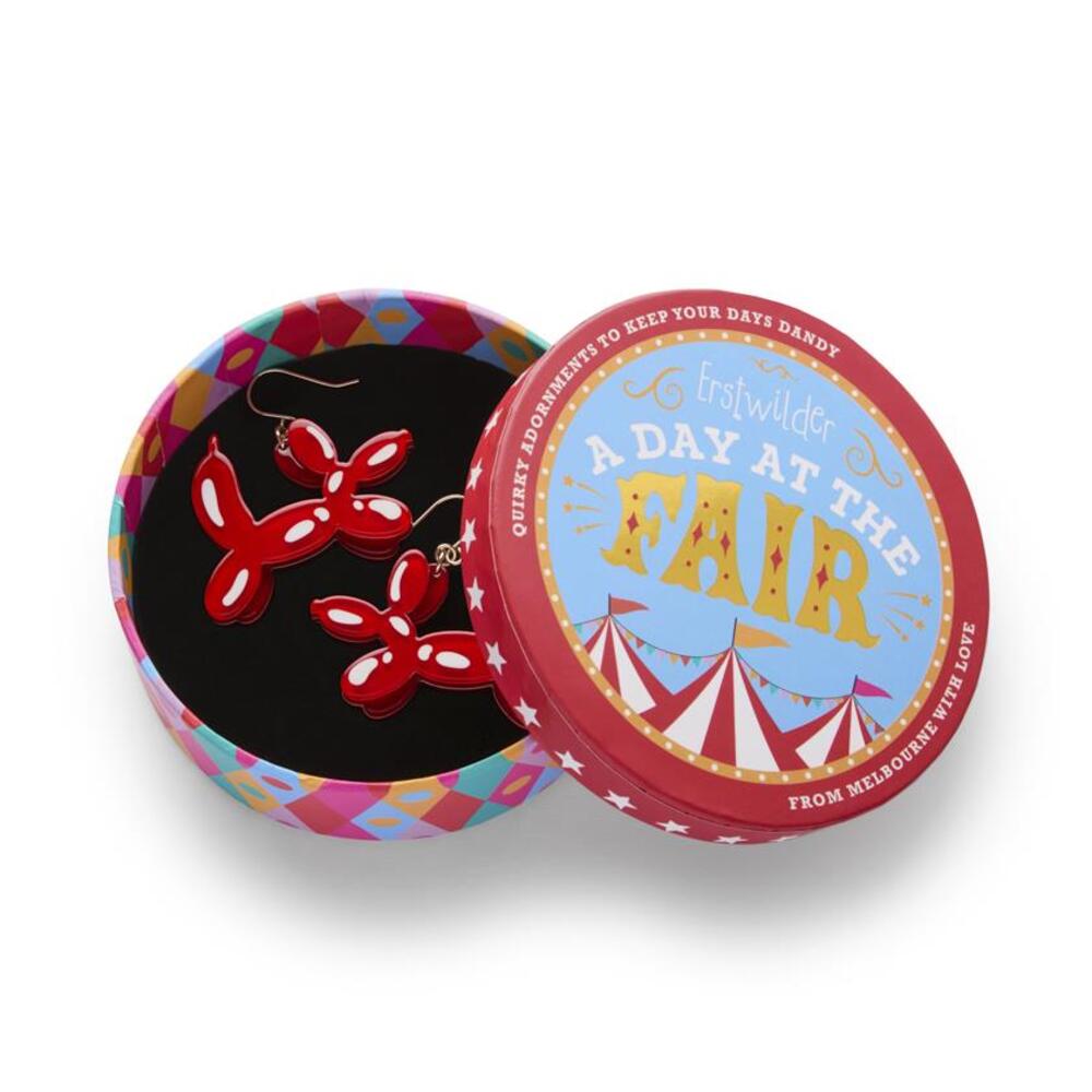Balloon Best Friend Drop Earrings by Erstwilder Quirks!