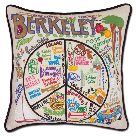 Berkeley Hand-Embroidered Pillow Quirks!