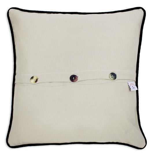 Berkshires Hand-Embroidered Pillow Quirks!