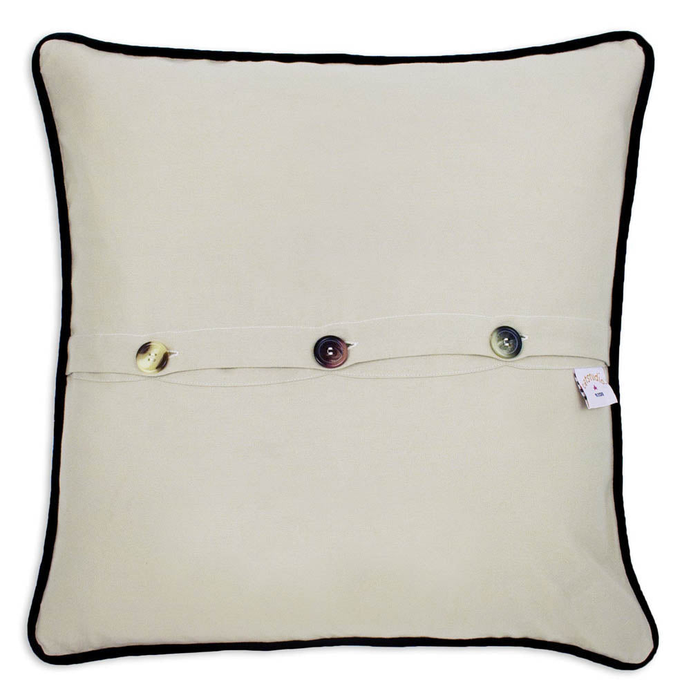Birmingham Embroidered Pillow by CatStudio Quirks!