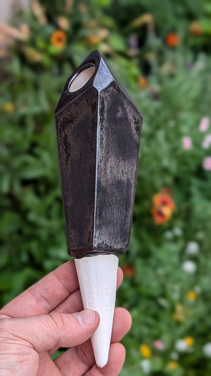 Tall Crystal Plant Watering Spike Mountain Mudworks