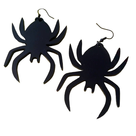 Big Acrylic Spider Earrings Quirks!