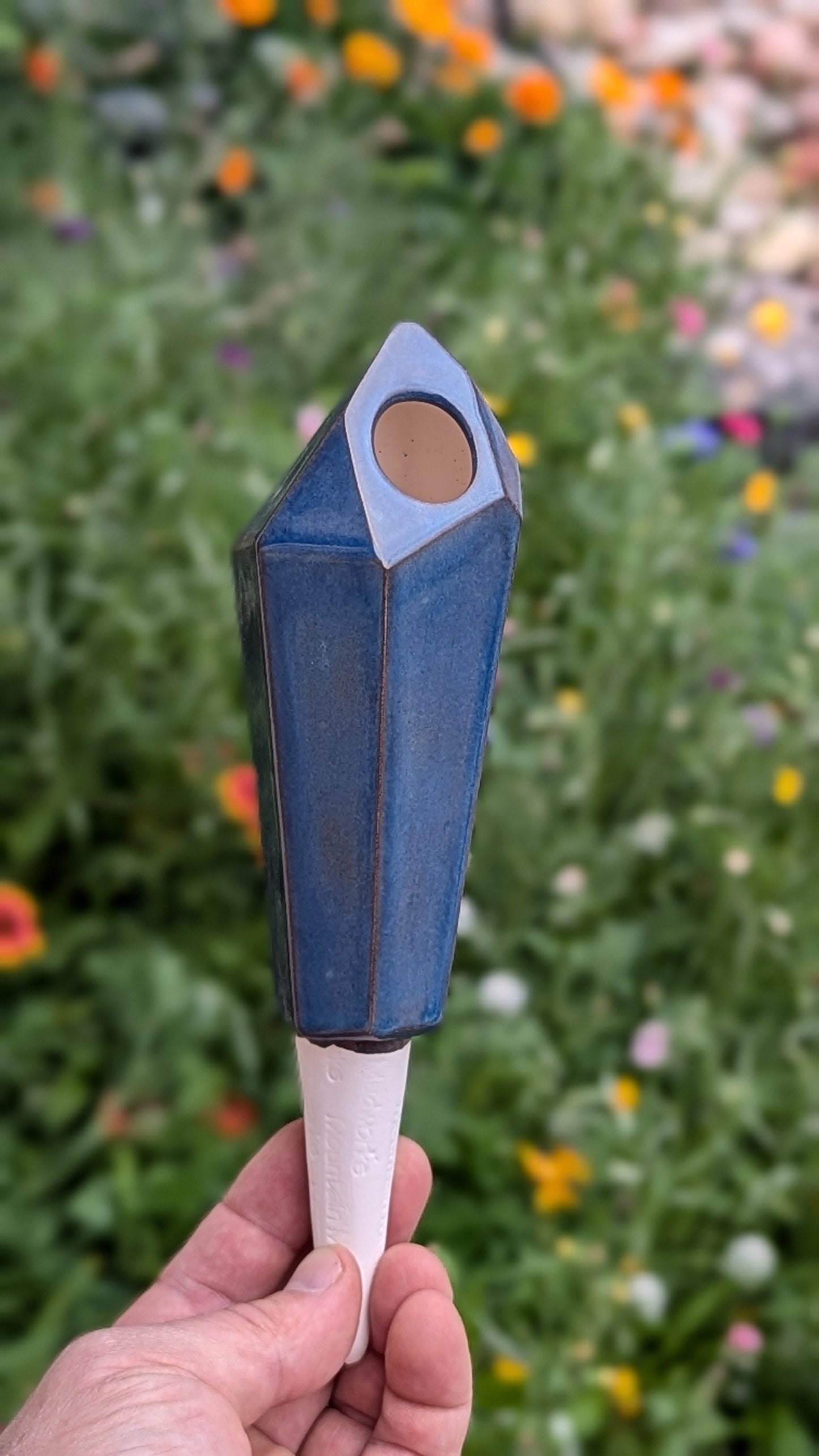 Tall Crystal Plant Watering Spike Mountain Mudworks