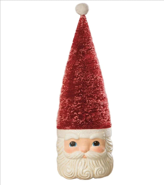 Bottle Brush Santa Red Figure by Bethany Lowe Designs -12" Quirks!