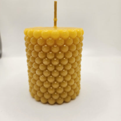 Bubbly Beeswax Candle