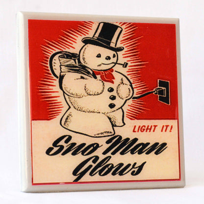 Vintage Christmas Drink Coaster Set Quirks!