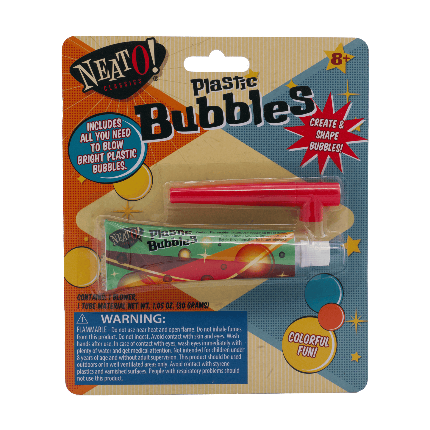 Neato! Plastic Bubbles Retro Classic Quirks!