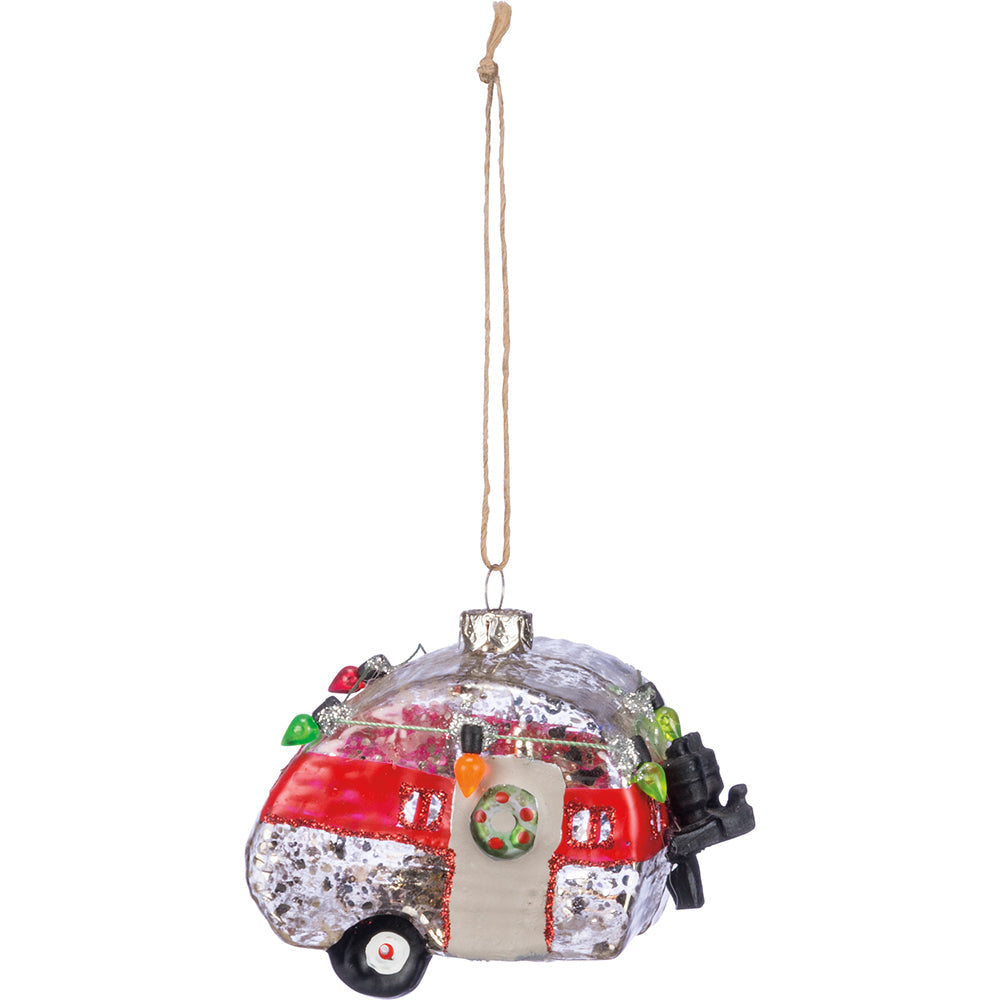 Retro Camper Blown Glass Ornament Quirks!