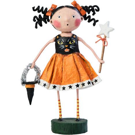 Cat's Meow Halloween Figurine by Lori Mitchell