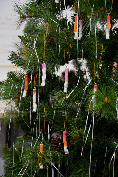 VANITY CIGARETTE ORNAMENTS - SET OF EIGHT