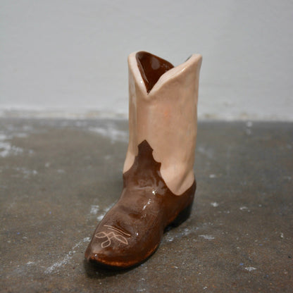 CERAMIC COWBOY BOOT