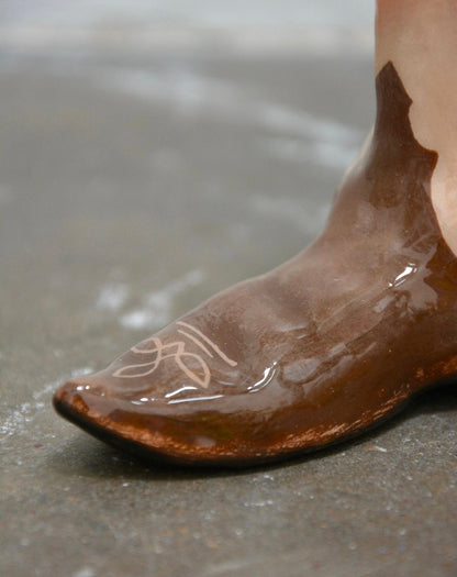 CERAMIC COWBOY BOOT