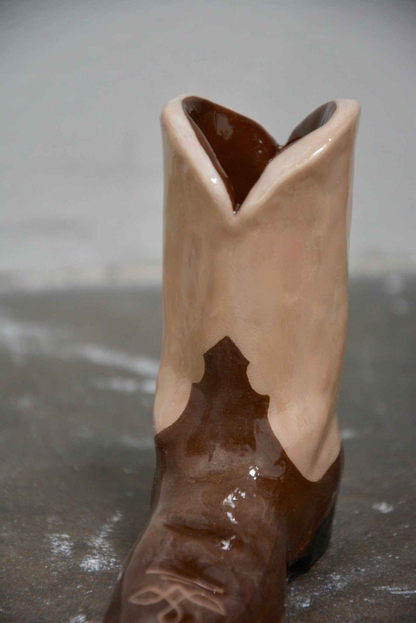 CERAMIC COWBOY BOOT