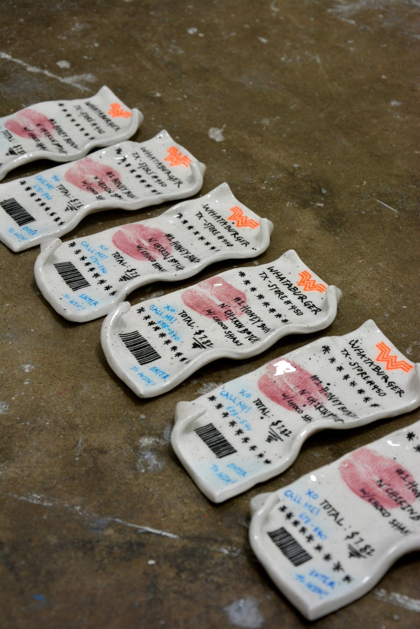 CERAMIC WHATA B “RECEIPT”