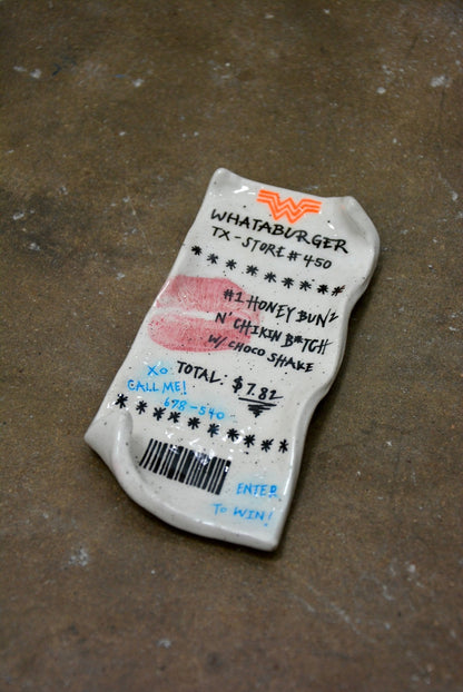 CERAMIC WHATA B “RECEIPT”