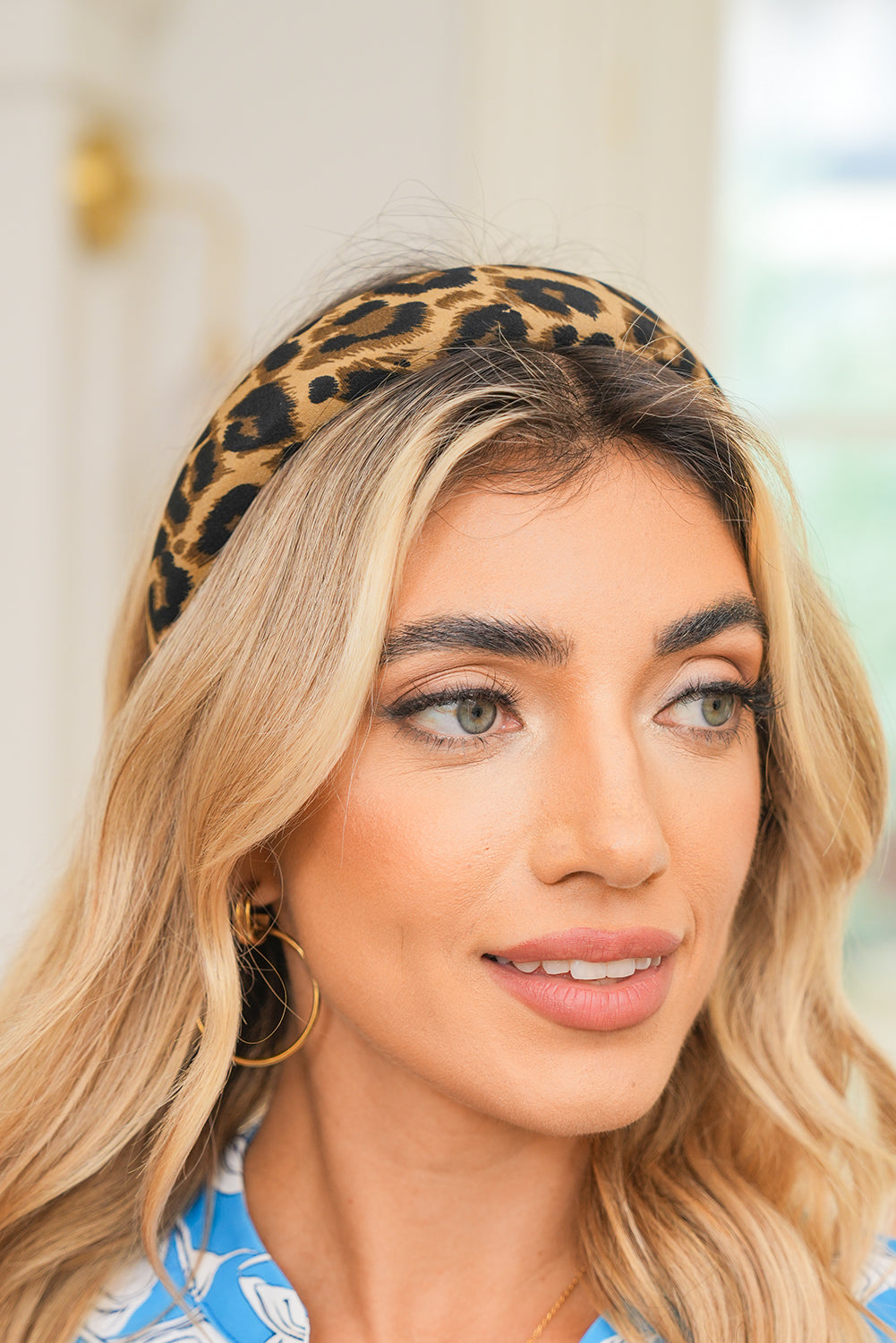 Thai Curry Leopard Print Headband