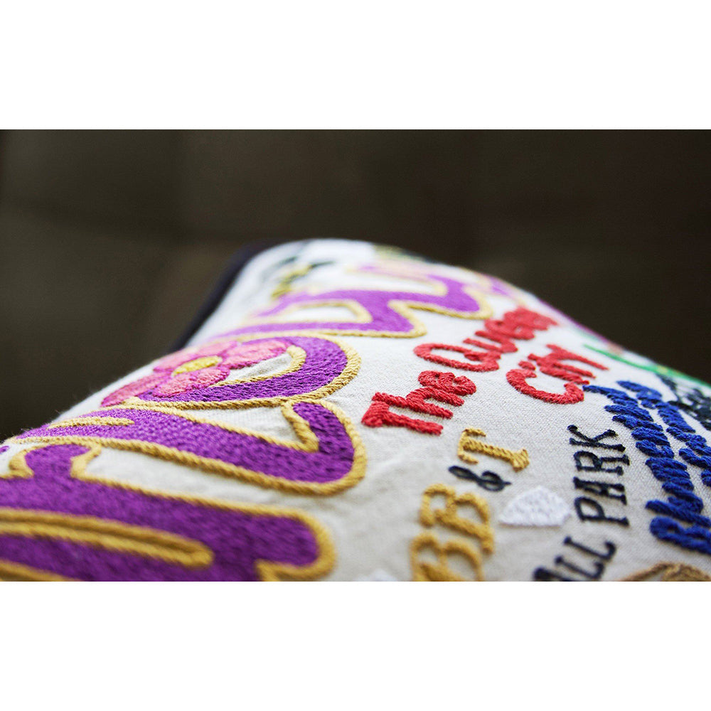 Charlotte Hand-Embroidered Pillow Quirks!
