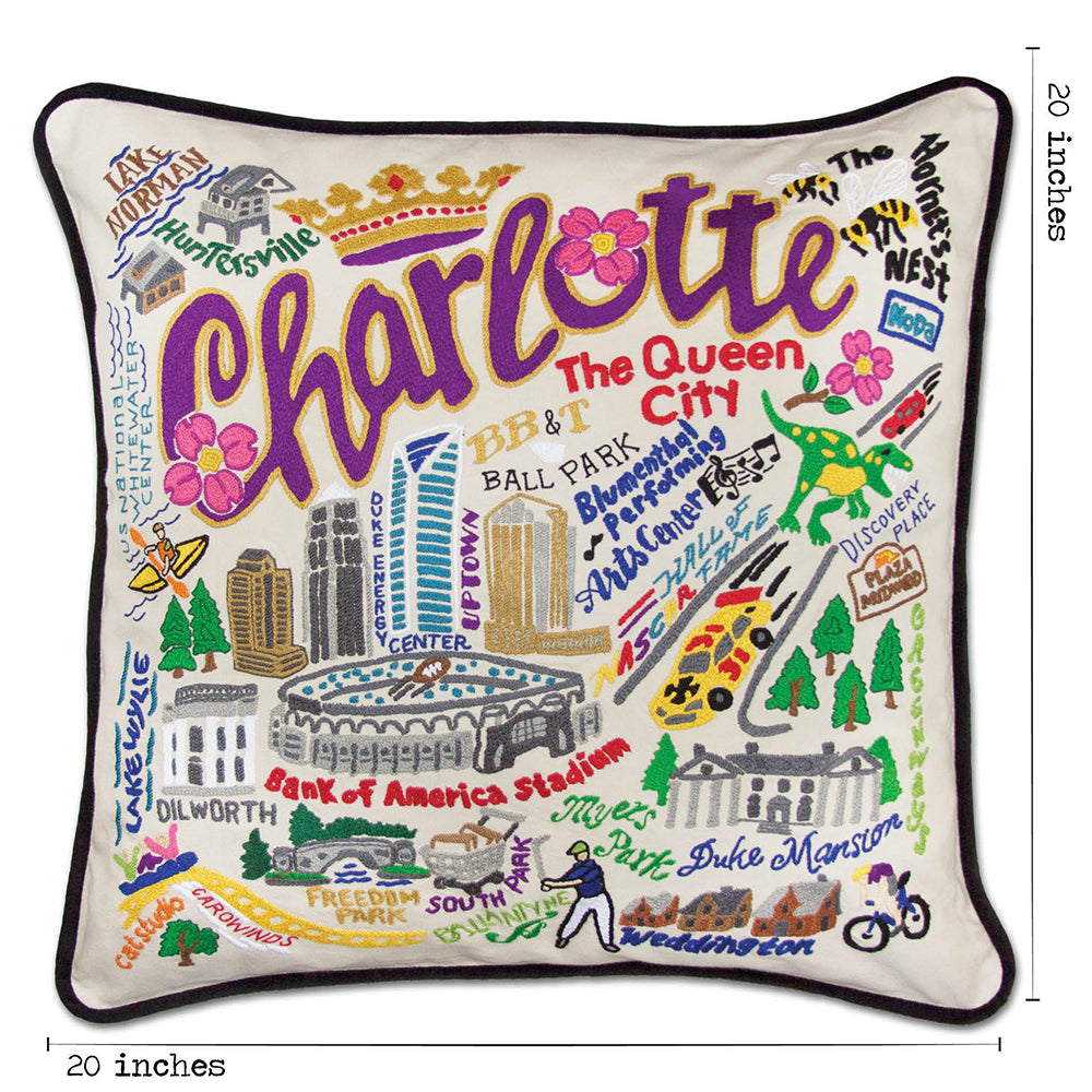 Charlotte Hand-Embroidered Pillow Quirks!