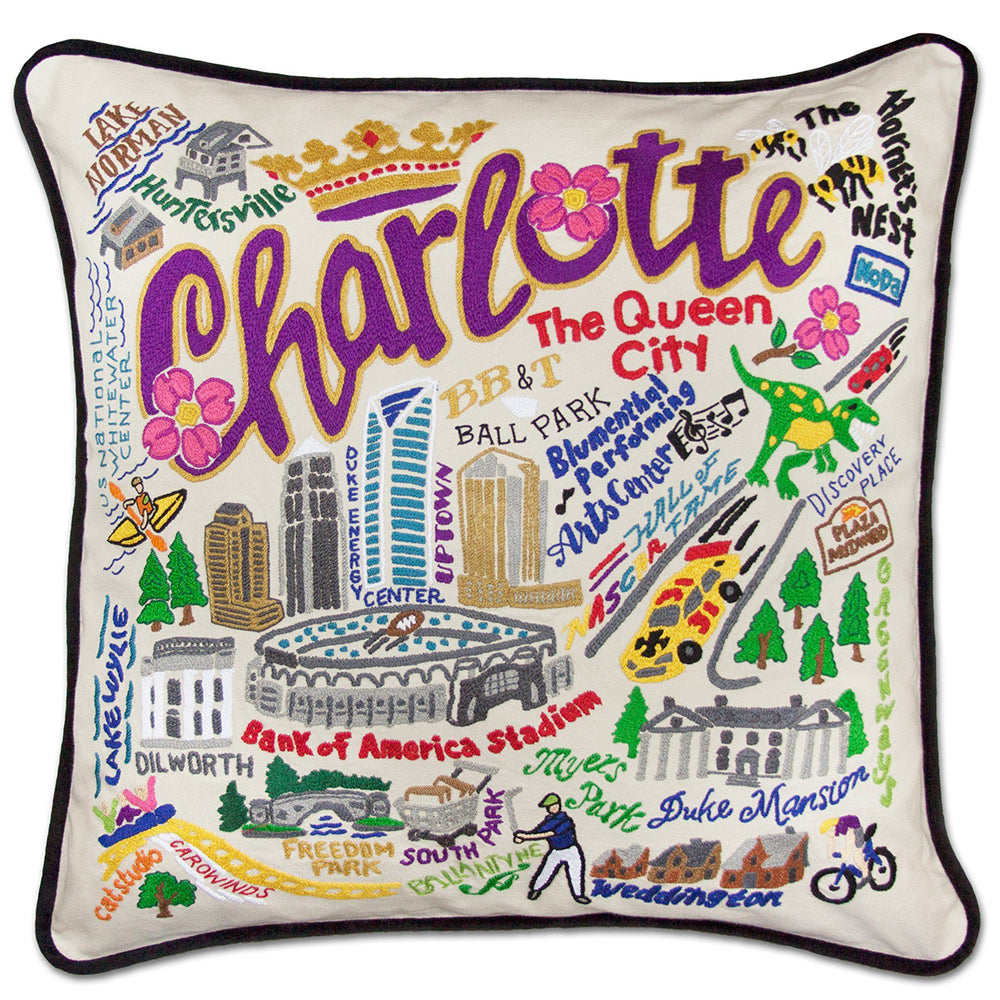 Charlotte Hand-Embroidered Pillow Quirks!
