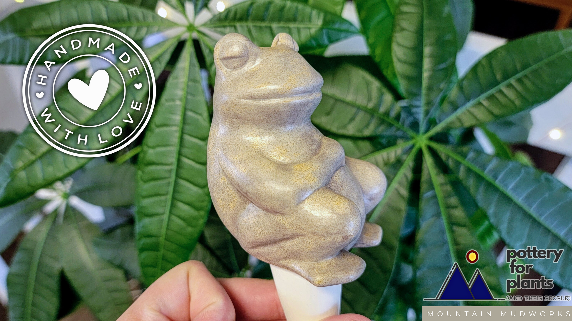 Chill Frog Watering Spike Mountain Mudworks