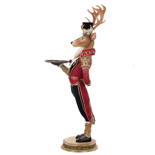 Christmas Ball Reindeer Butler 48-Inch by Katherine's Collection Quirks!