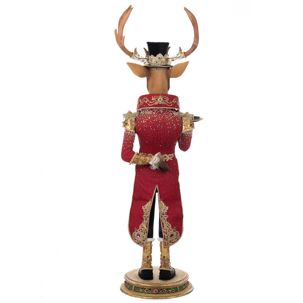 Christmas Ball Reindeer Butler 48-Inch by Katherine's Collection Quirks!