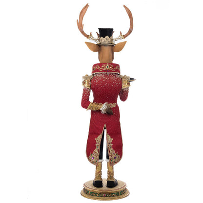 Christmas Ball Reindeer Butler 48-Inch by Katherine's Collection Quirks!