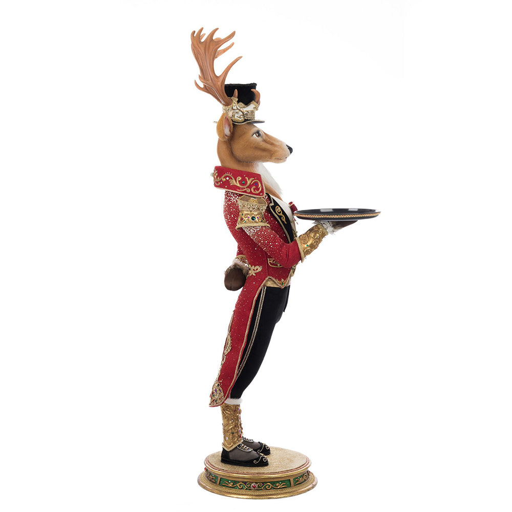 Christmas Ball Reindeer Butler 48-Inch by Katherine's Collection Quirks!