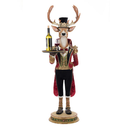 Christmas Ball Reindeer Butler 48-Inch by Katherine's Collection Quirks!