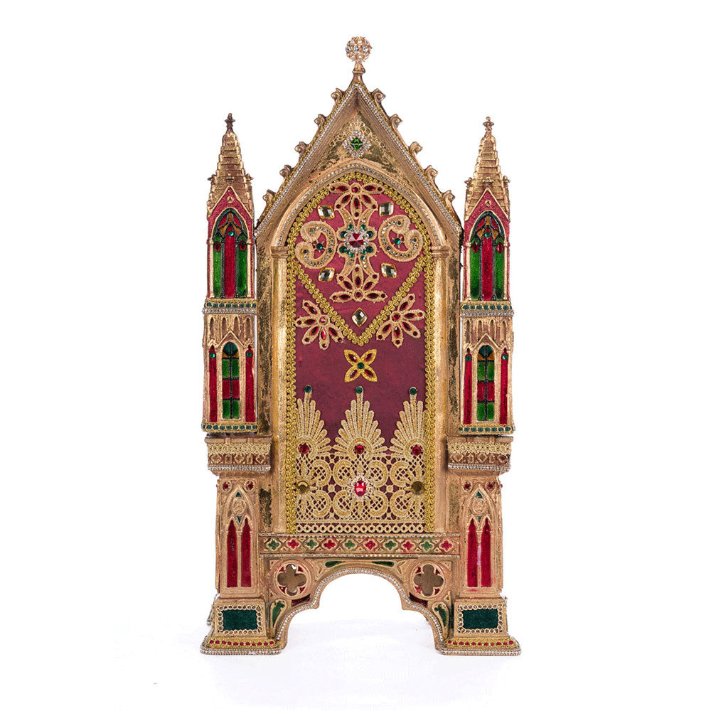 Christmas Castle Santa Chair by Katherine's Collection Quirks!