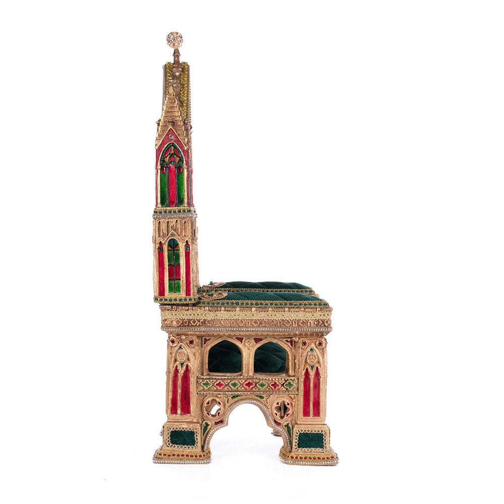 Christmas Castle Santa Chair by Katherine's Collection Quirks!