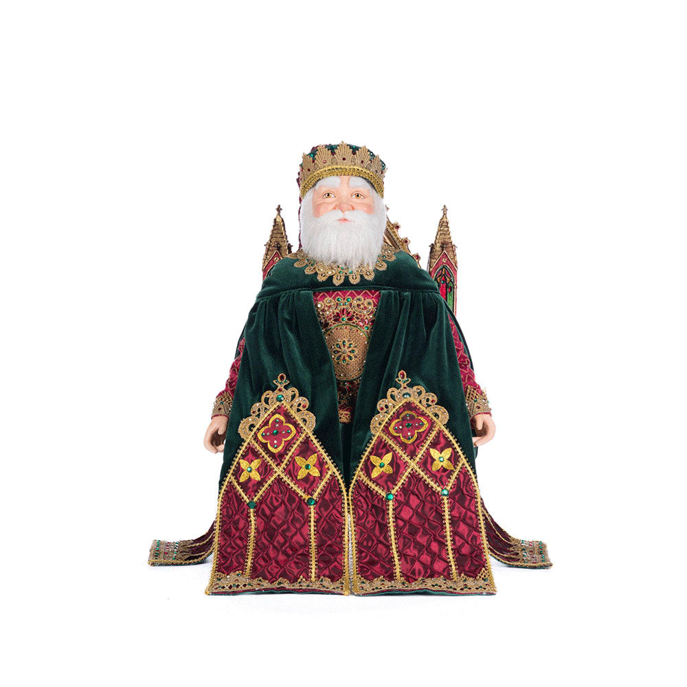 Christmas Castle Santa Chair by Katherine's Collection Quirks!