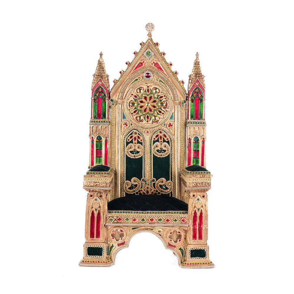 Christmas Castle Santa Chair by Katherine's Collection Quirks!