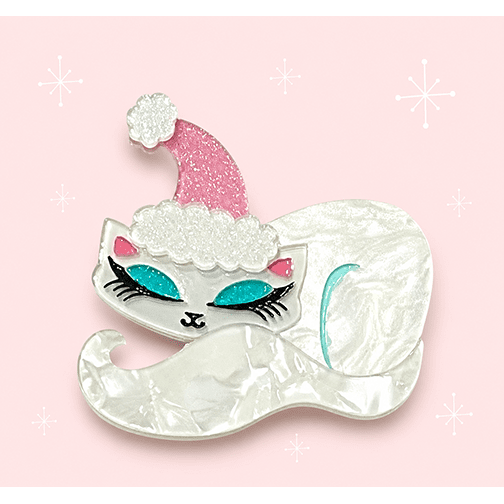 Christmas Cat Nap by Miss Fluff x Lipstick & Chrome
